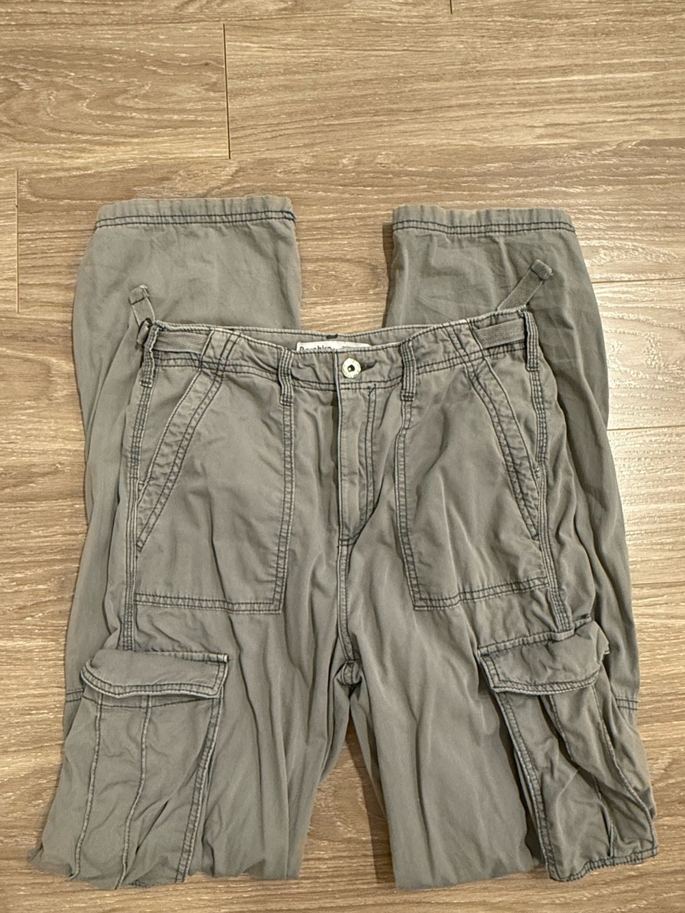 Bershka Straight Cargo Pants